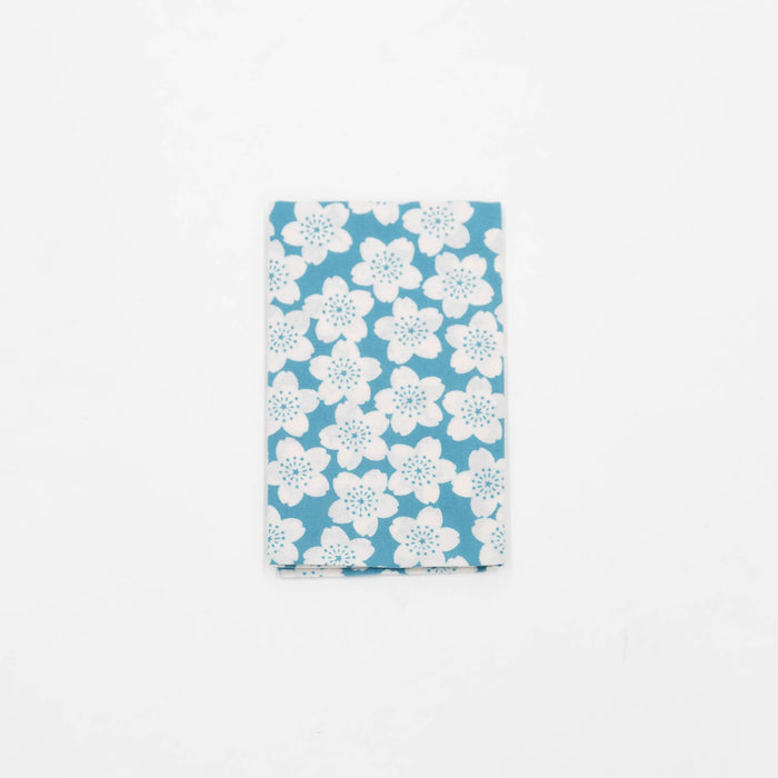 Tenugui - Cherry Blossom on Blue | Tortoise General Store
