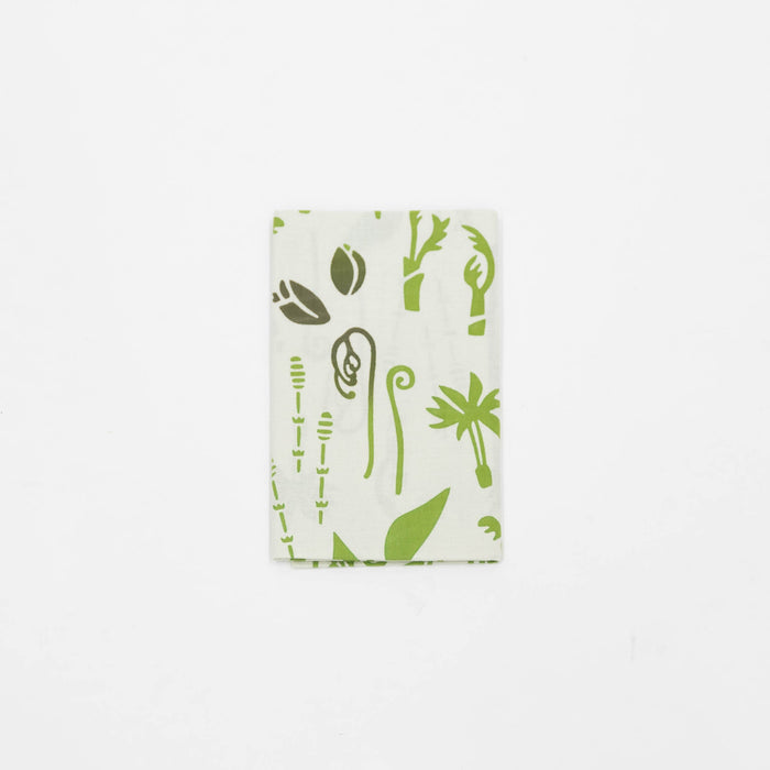 Tenugui - Wild Vegetables Green | Tortoise General Store