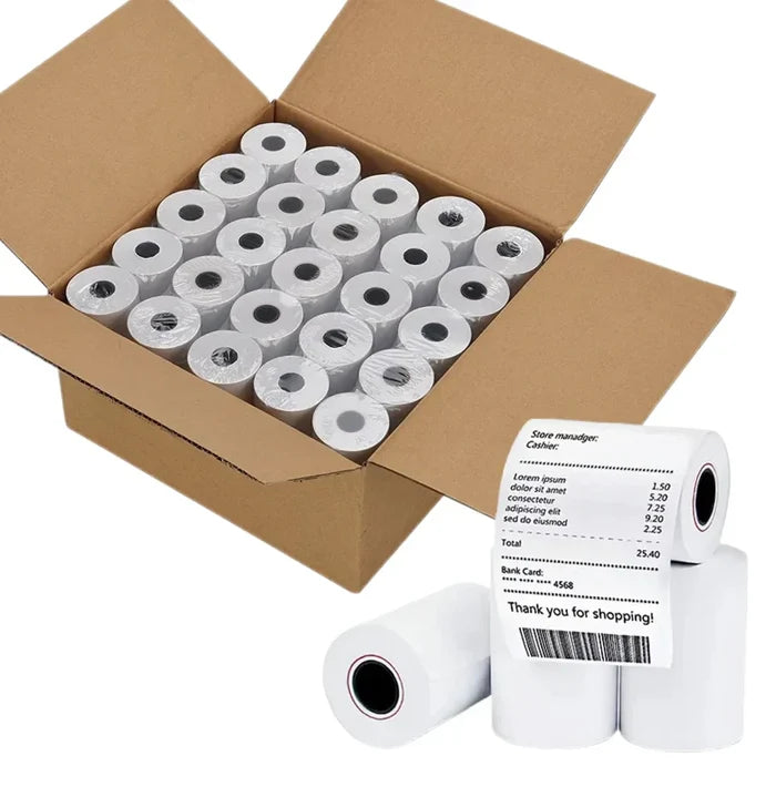 Thermal Receipt Paper Rolls 2-1/4" x 80 ft | Wholesale Case of 50 - A1 WHOLESALE LLC wholesale supplier A1 main