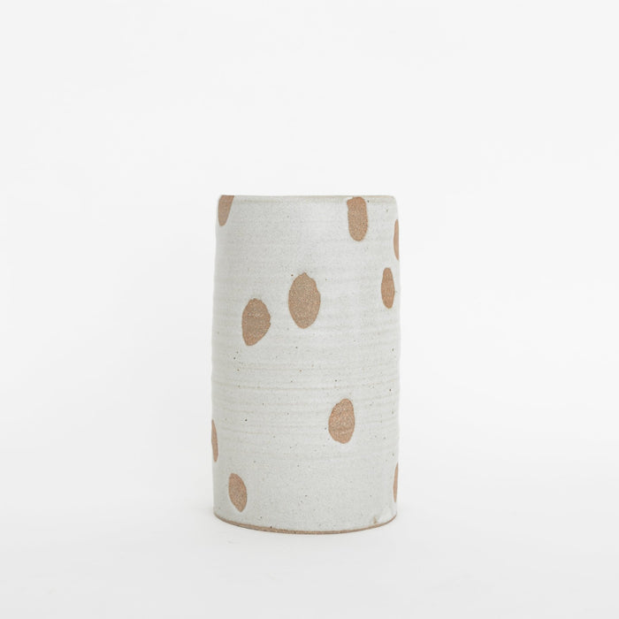 Tomoro Pottery Ceramic Petal Cylinder - XL | Tortoise General Store