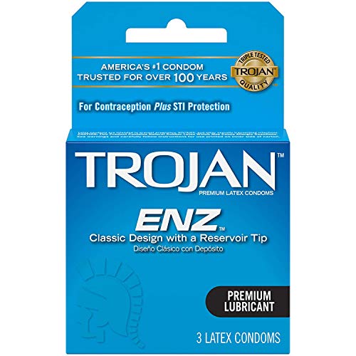 TROJAN Condom Enz Lubricated 3s 6 Per Package - Family Planning TROJAN wholesale supplier A1 main