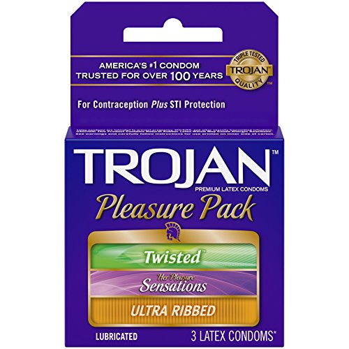TROJAN Condom Pleasure Pack 3s 6 Per Package - Family Planning TROJAN wholesale supplier A1 main