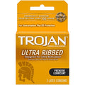 TROJAN Condom Ribbed 3s 6 Per Package - Family Planning TROJAN wholesale supplier A1 main