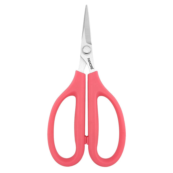 Very Sharp 6 1/4" Scissor with Large Pink Comfort Handles