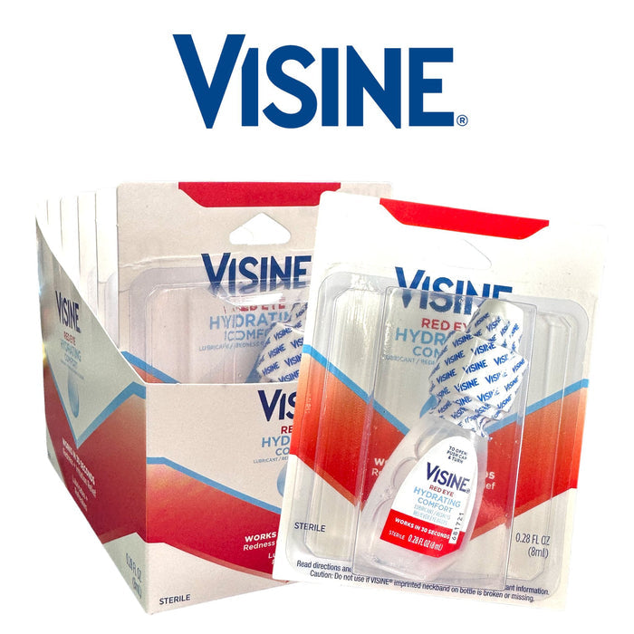 Visine Eye Drops 1pk- 6ct - Personal Use Visine wholesale supplier A1 main