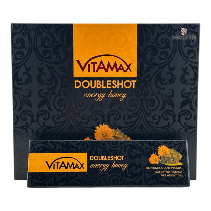 Vitamax Doubleshot Energy Honey – 10 Pack - Honey Packs Vitamax Energy Honey wholesale supplier A1 main