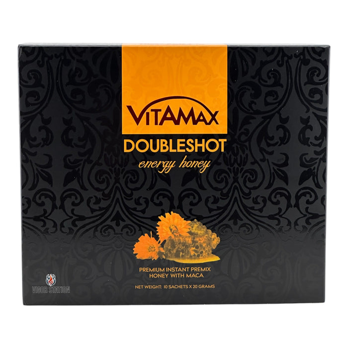 Vitamax Doubleshot Energy Honey – 10 Pack - Honey Packs Vitamax Energy Honey wholesale supplier A1 main