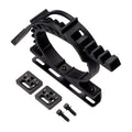 XL Quick Release Adjustable Clamp Mount 2.56" to 7.87" compatible with MOLLE Panels
