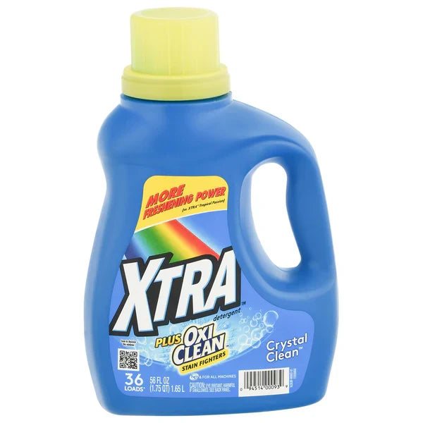 Xtra Liquid Laundry Detergent Plus Oxi - 56oz/6pk - A1 WHOLESALE LLC wholesale supplier A1 main