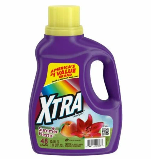 Xtra Liquid Laundry Detergent Summer Fiesta - 57.6oz/6pk - A1 WHOLESALE LLC wholesale supplier A1 main