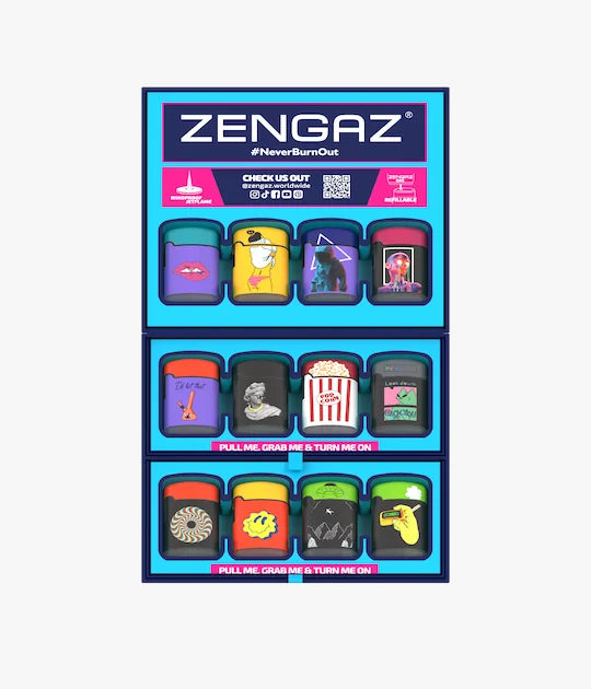 Zenga Torch Lighter Display 48ct - A1 WHOLESALE LLC wholesale supplier A1 main