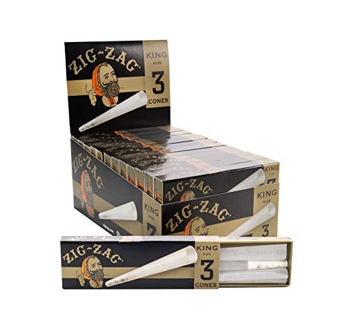 Zig Zag Zag Cones King Size (Pack of 3) - Tubes Zig Zag wholesale supplier A1 main